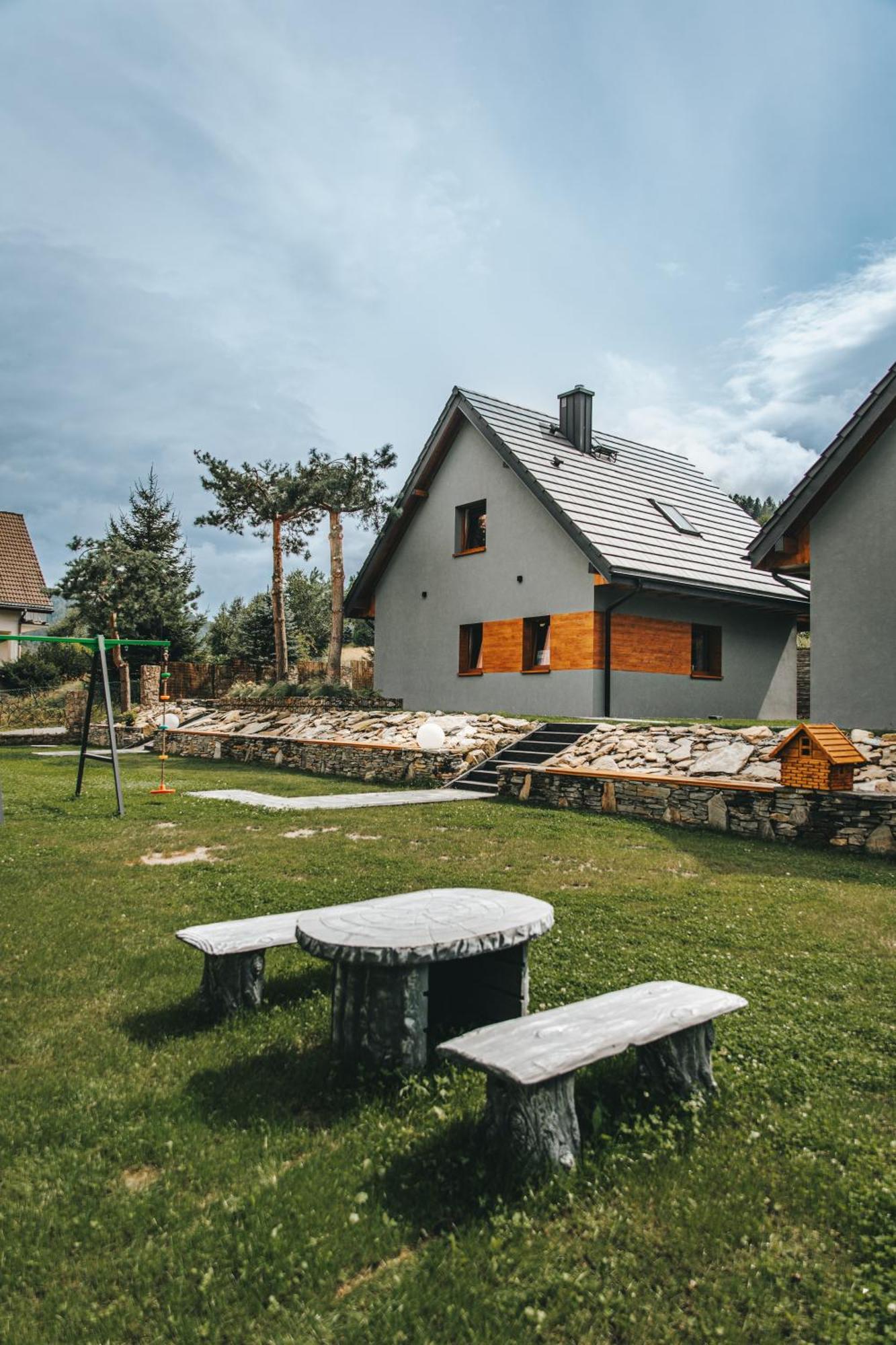 Skrzaci Zakatek - Domek Z Prywatna Balia Z Jacuzzi สโตรเนีย ชล็องสเกีย ภายนอก รูปภาพ