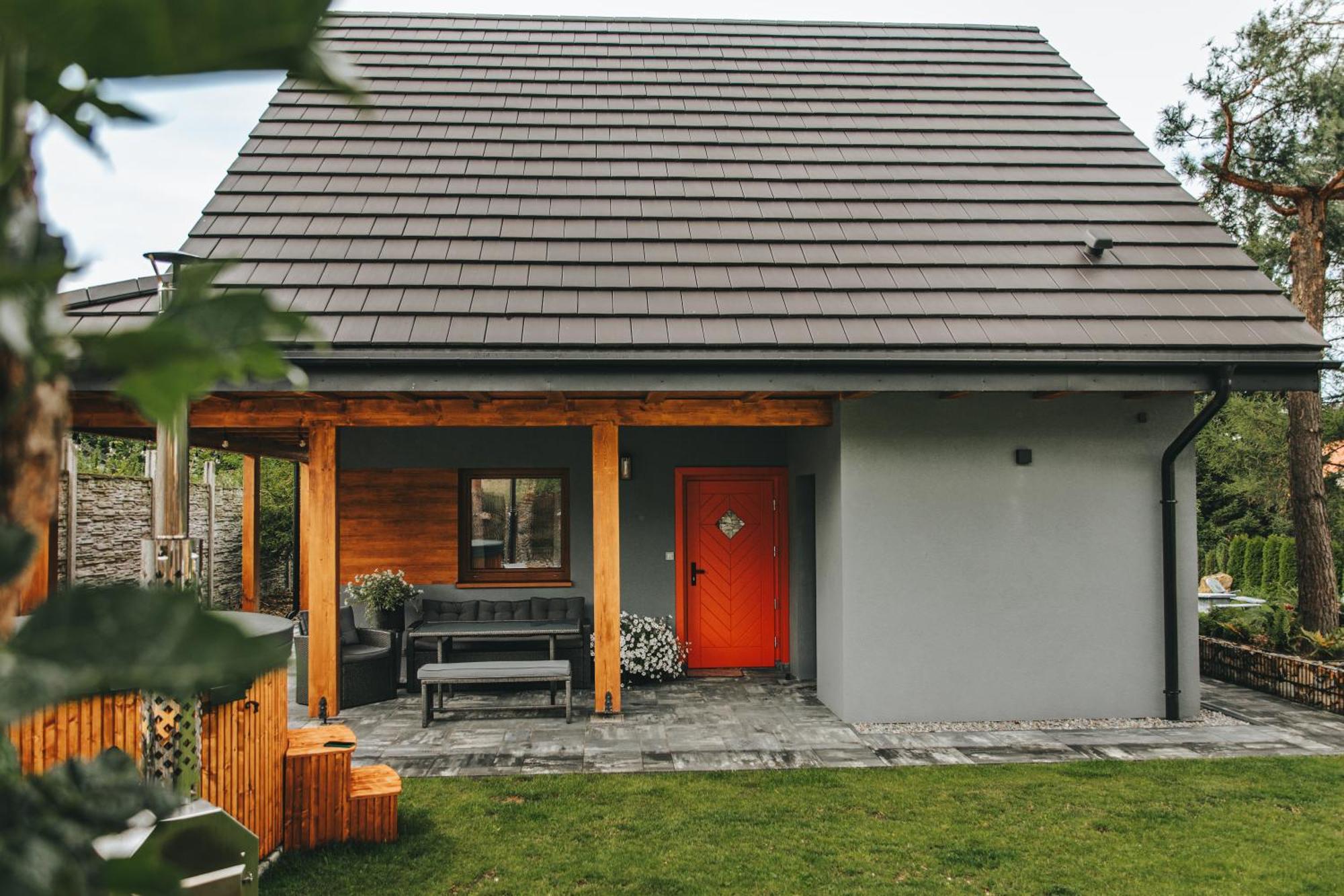 Skrzaci Zakatek - Domek Z Prywatna Balia Z Jacuzzi สโตรเนีย ชล็องสเกีย ภายนอก รูปภาพ