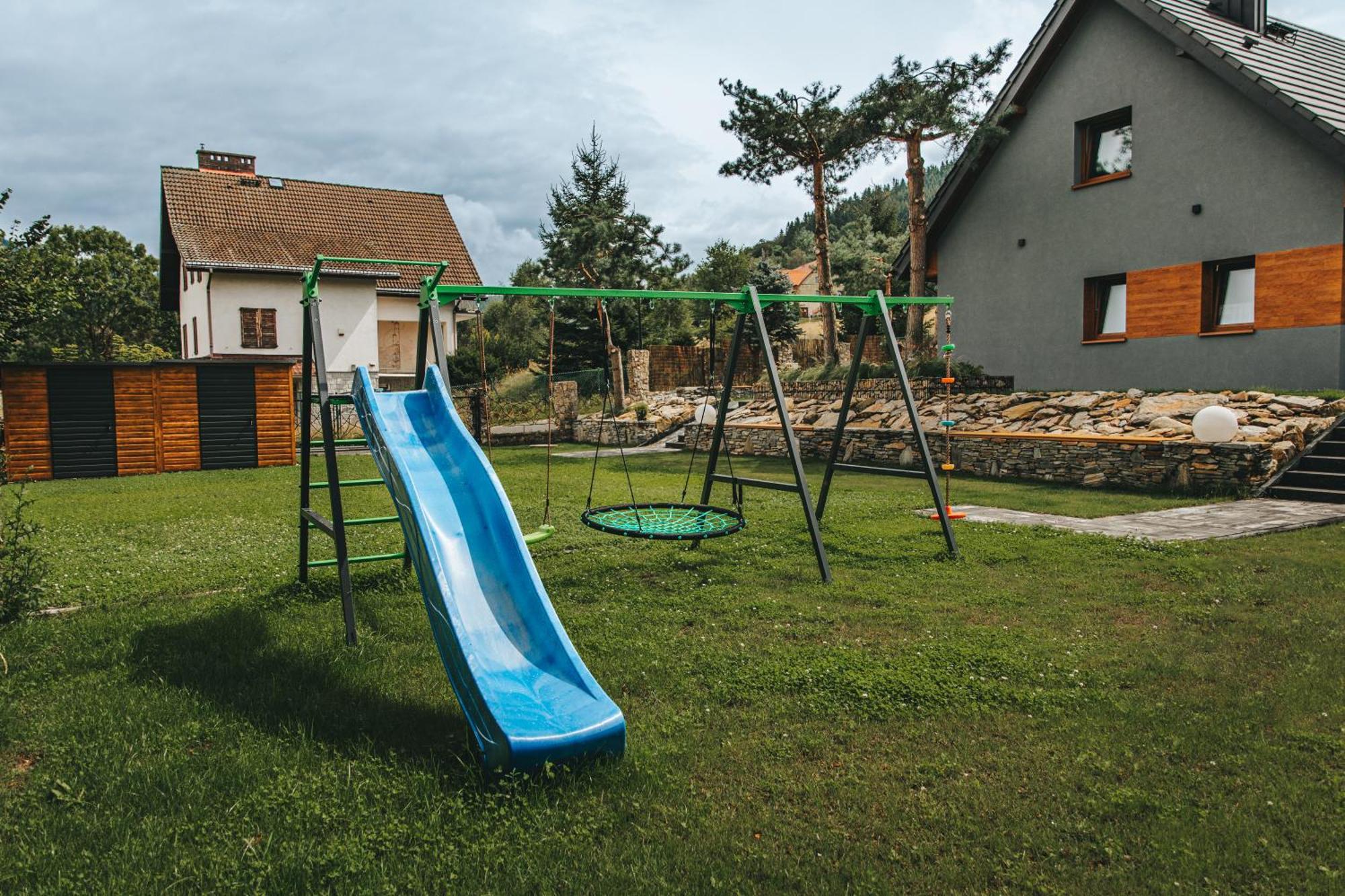 Skrzaci Zakatek - Domek Z Prywatna Balia Z Jacuzzi สโตรเนีย ชล็องสเกีย ภายนอก รูปภาพ